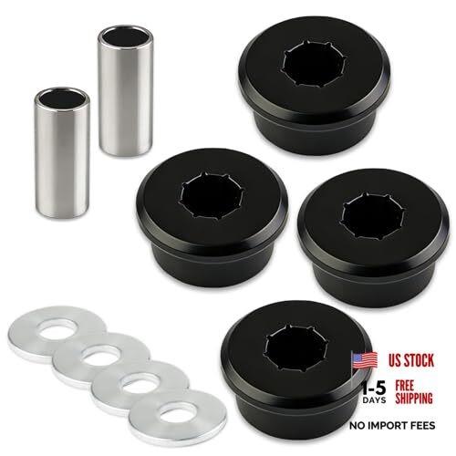 Polyurethane Front Differential Side Mount Bushings Set Kit, Front