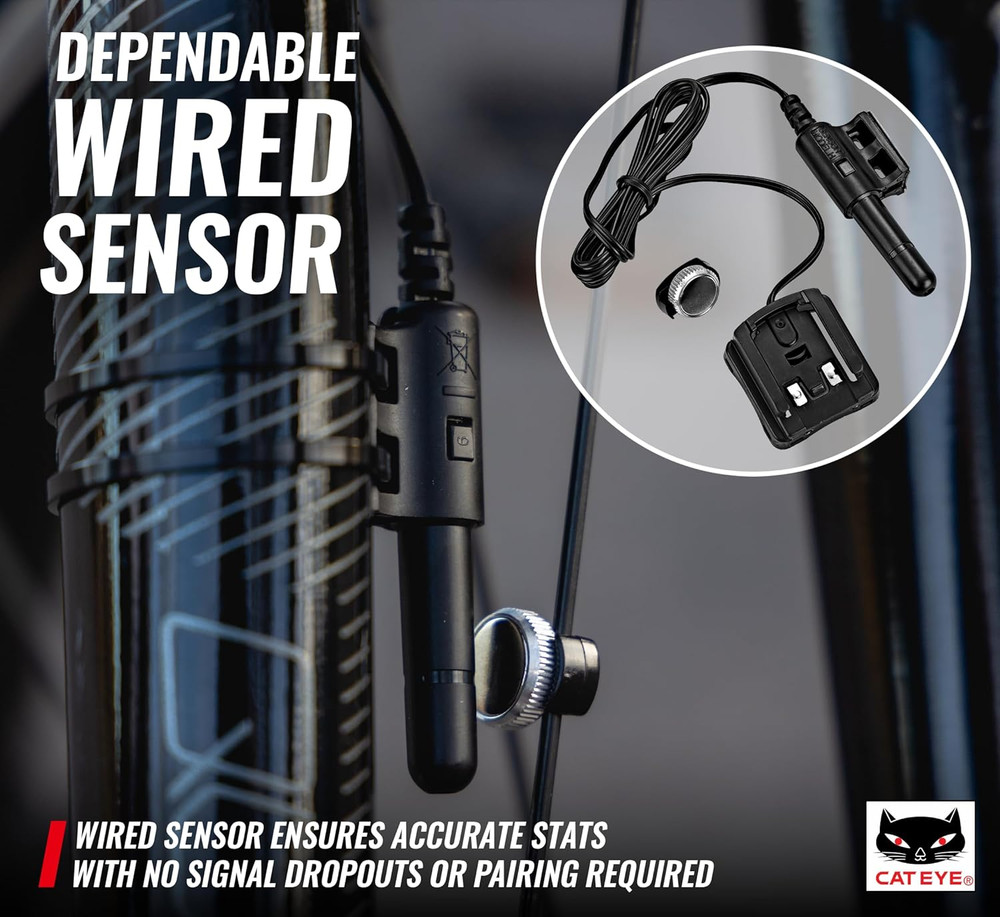 Wired Bike Computer – Entry-Level Speedometer and Odometer, Perfect for Beginner