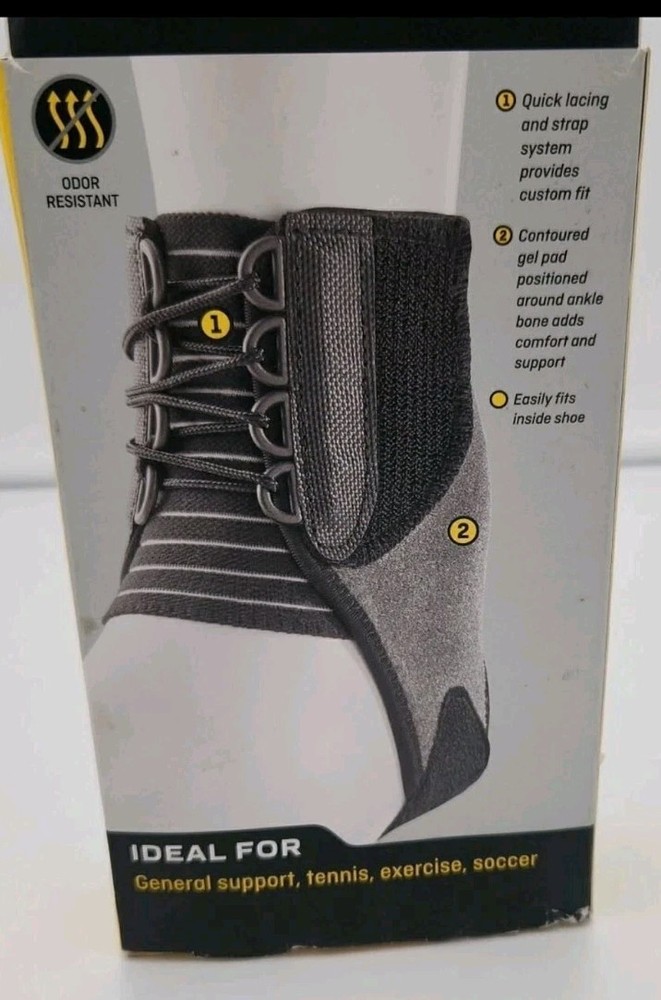 FUTURO Quick Strap Ankle Support Moderate Adjustable 7.5"-11" New