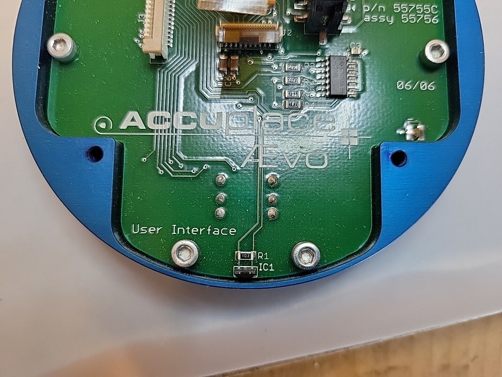 Accuplace AEvo 55755C - User Interface