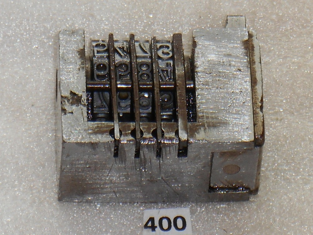 ATLANTIC | Reverse letterpress numbering machine | 400
