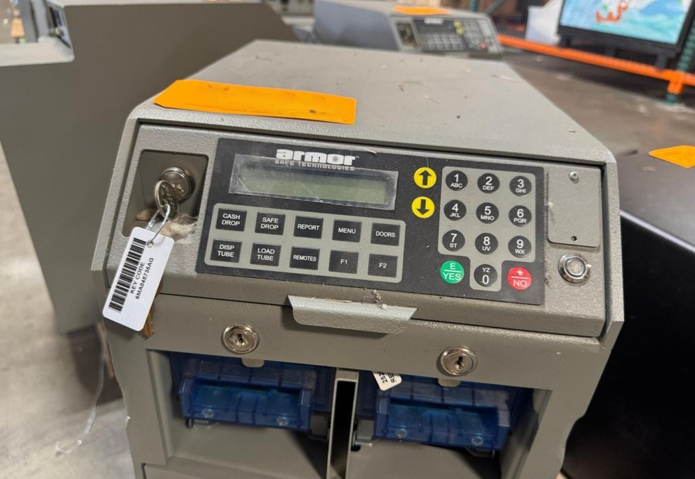 Armor Safe Technologies CacheSYSTEM 2400 RBH Cash Counting Validating Smart Safe