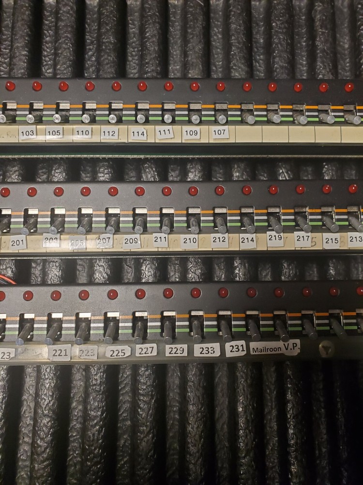 3 BOGEN COMMUNICATIONS INC KEY STATION INTERCOM SWITCH PANEL SBA 225