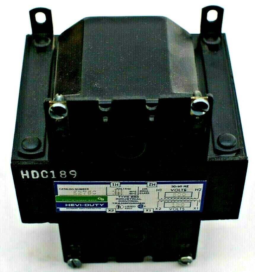 Hevi-Duty E275C Industrial Control Transformer
