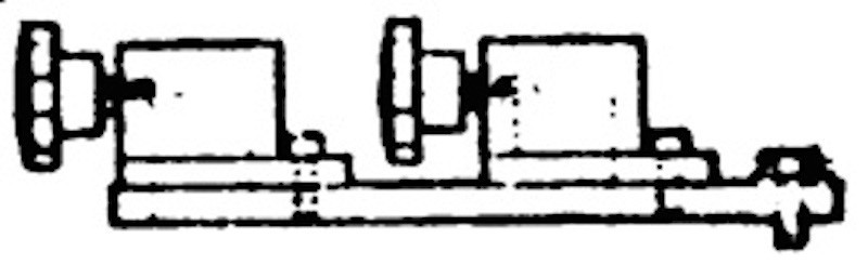 FLEXBAR LEXAN LATHEGUARD - DOUBLE MOUNTING BRACKET - #13071