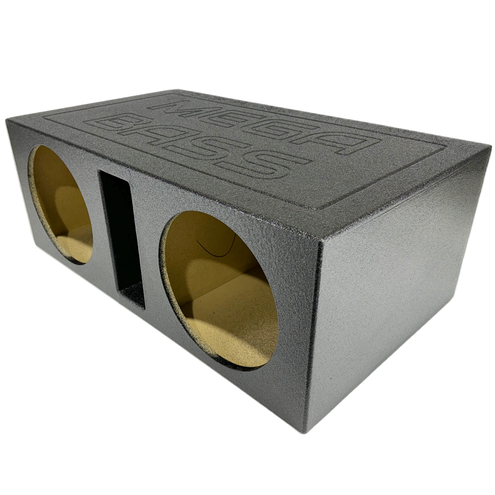 Dual 12" Mega Super Bass Series Subwoofer Box Ported 2x12" Woofers