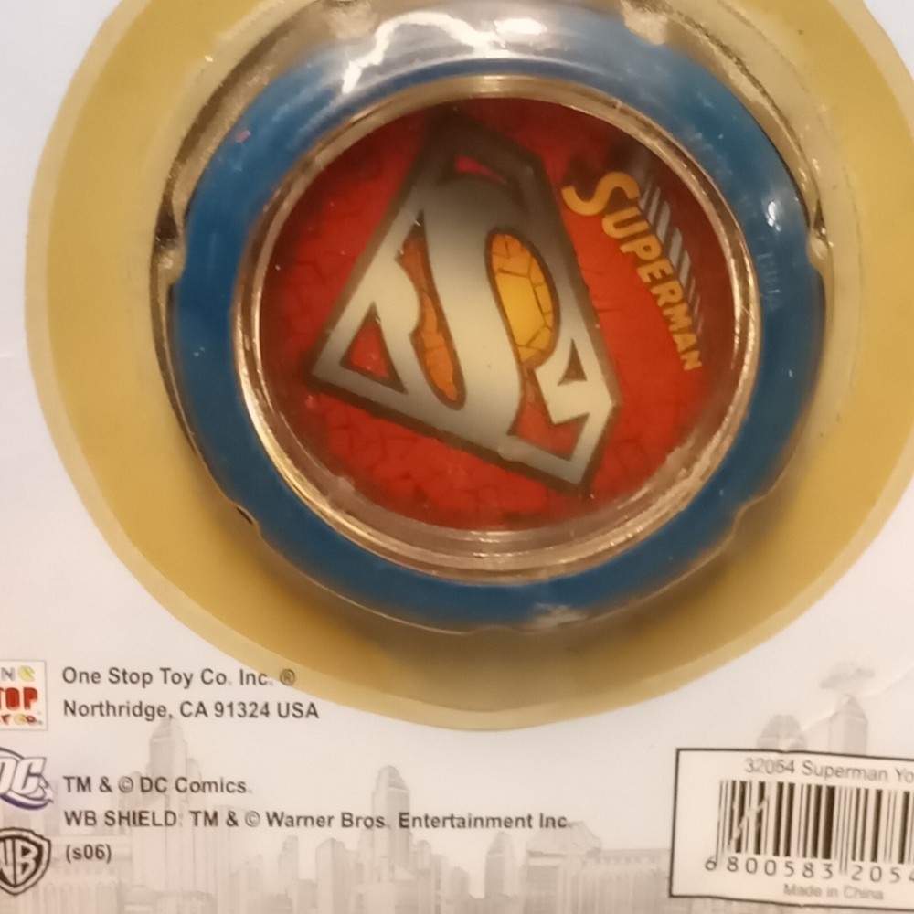 Vintage Superman Yo Yo New Unopened