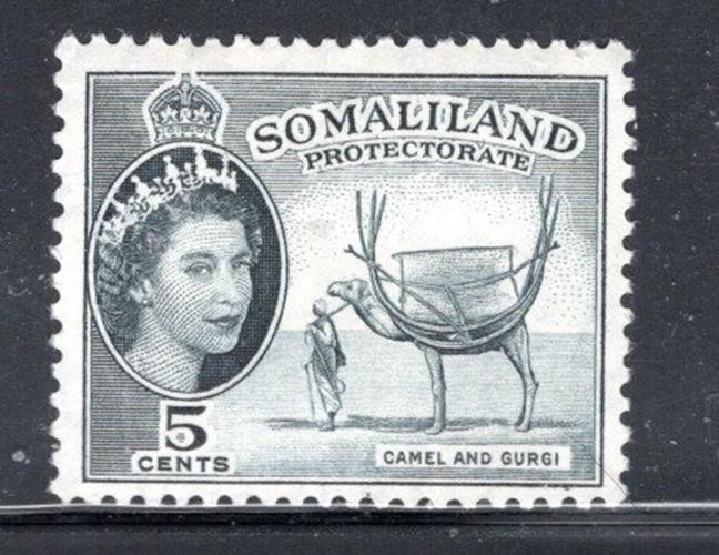 BRITISH SOMALILAND PROTECTORATE STAMP MINT HINGED LOT 1615BY