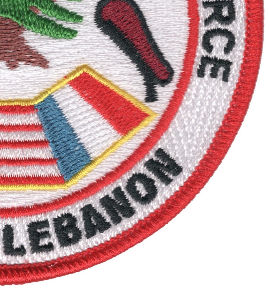 Multinational Peacekeeping Force Beirut Lebanon Patch