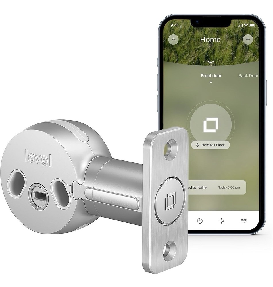 Level Bolt C-D11U A3 Keyless Entry Bluetooth Smart Lock Deadbolt