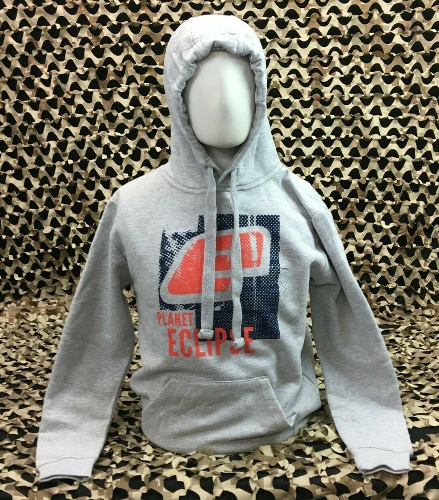 NEW EXTRA LARGE Planet Eclipse Favela Hooded Sweatshirt - Heather