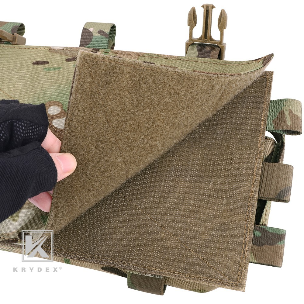 KRYDEX Tactical MF IV Placard Magazine Pouch Front Panel for Vest MC Camo