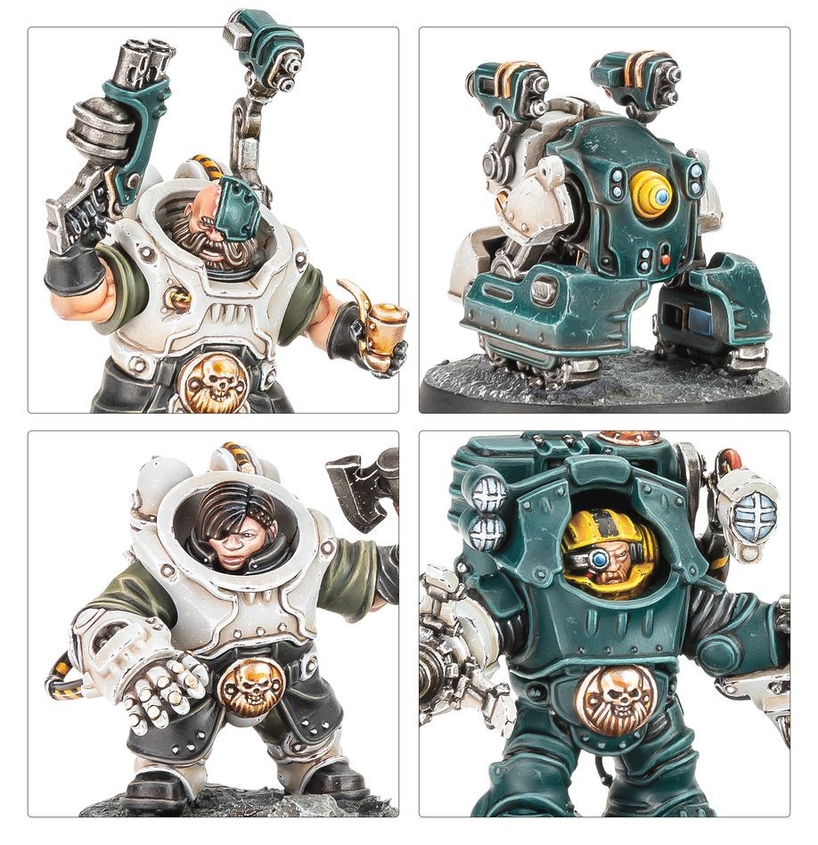 Warhammer: IRONHEAD SQUAT CHARTER & DRILL MASTERS