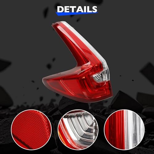 Tail Light Assembly Compatible with Honda CRV 2017 LH Driver Side 2017-2019