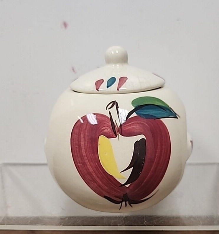 PURINTAN POTTERY APPLE BEAN POT