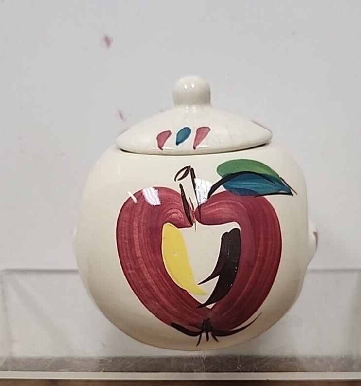 PURINTAN POTTERY APPLE BEAN POT