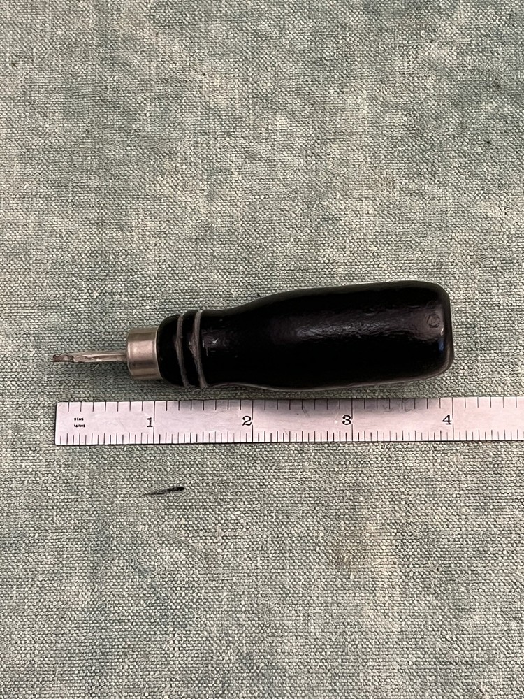 VECTOR ELECTRONICS P156 TOOL FOR T49 TERMINAL, BLACK WOOD HANDLE