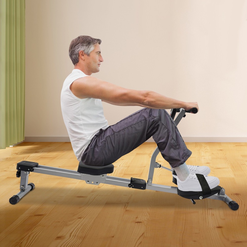 Foldable Rowing Exercise Machine Home Rowing Machine Hydraulic Rowing Machine