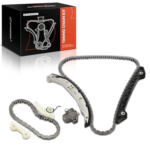 14PCS Engine Timing Chain Kit W/Sprocket & Tensioner & Guide Compatible with