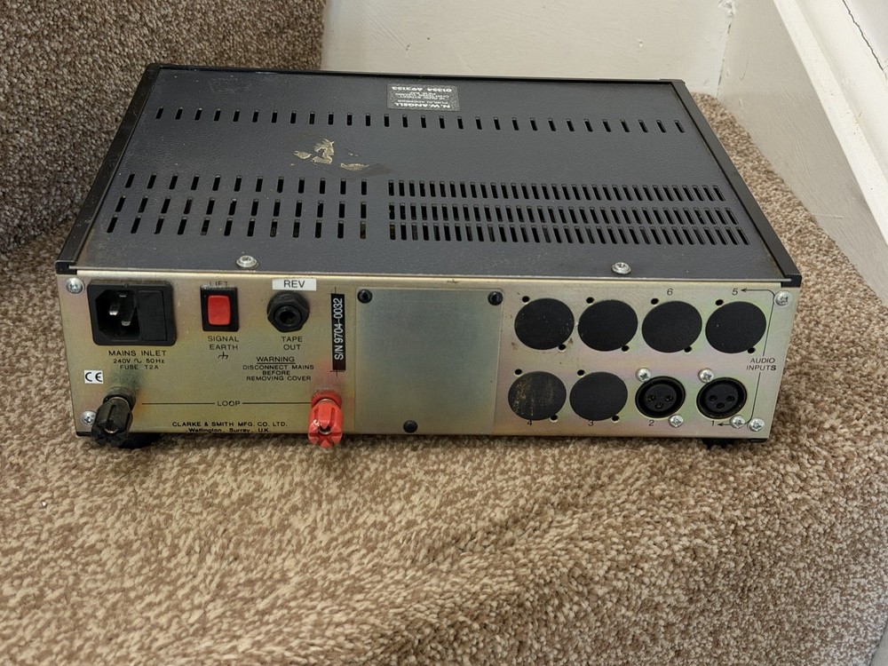 VORTEXION Series 400 Induction Loop Amplifier Model 469 - Tested Working