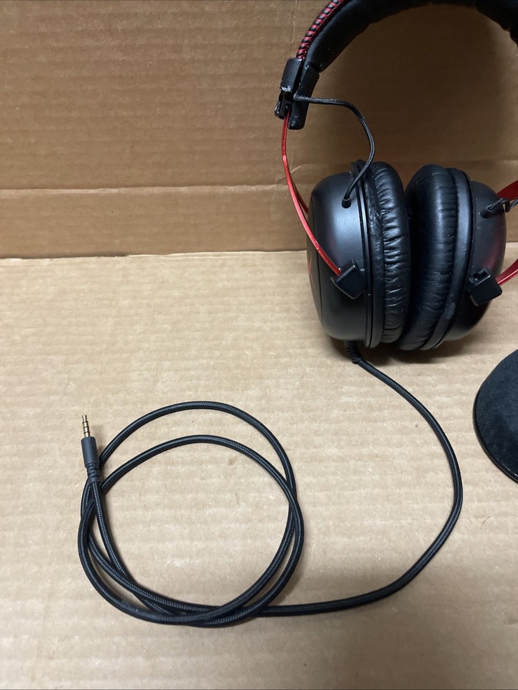 HyperX Cloud II - Gaming Headset - Black-Red **READ DESCRIPTION**