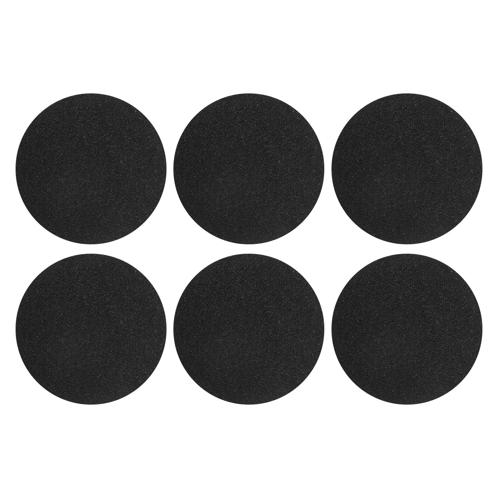 Durable Round Charcoal Filter Extra Thick 0.4" For Kitchen Compost Bin 6.7"