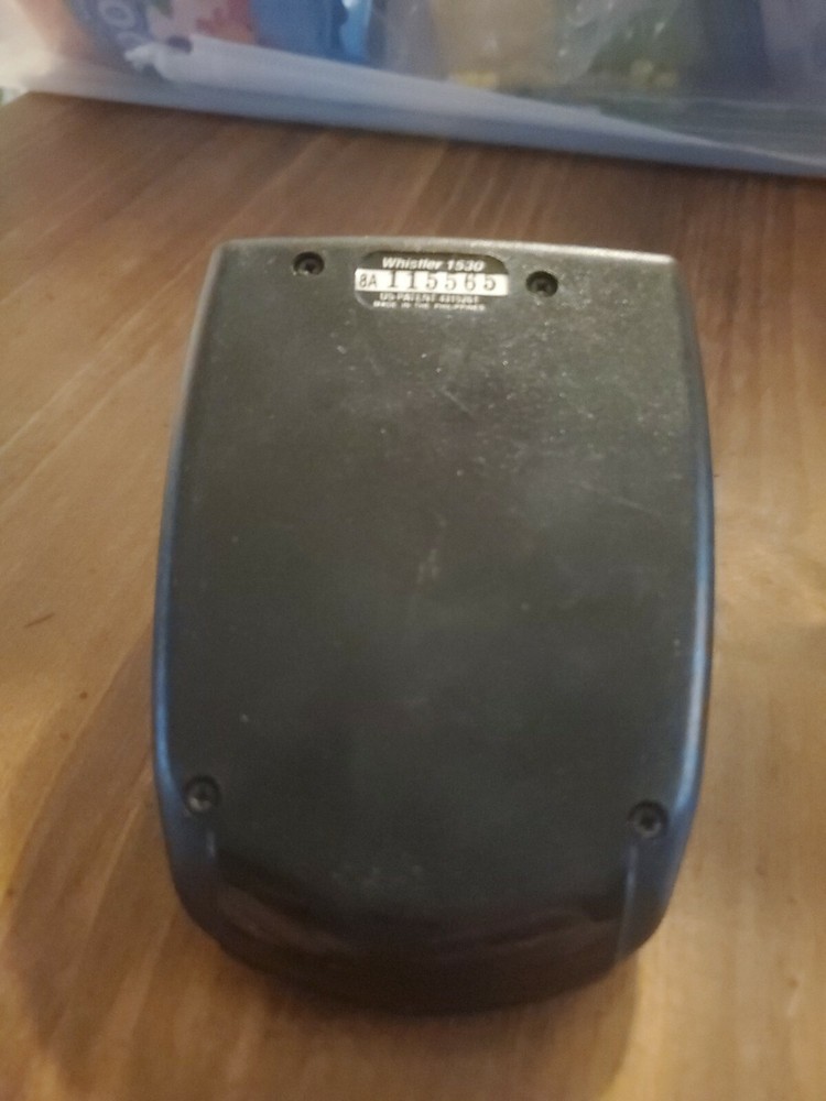 UNTESTED Whistler Radar / Laser Detector 1530