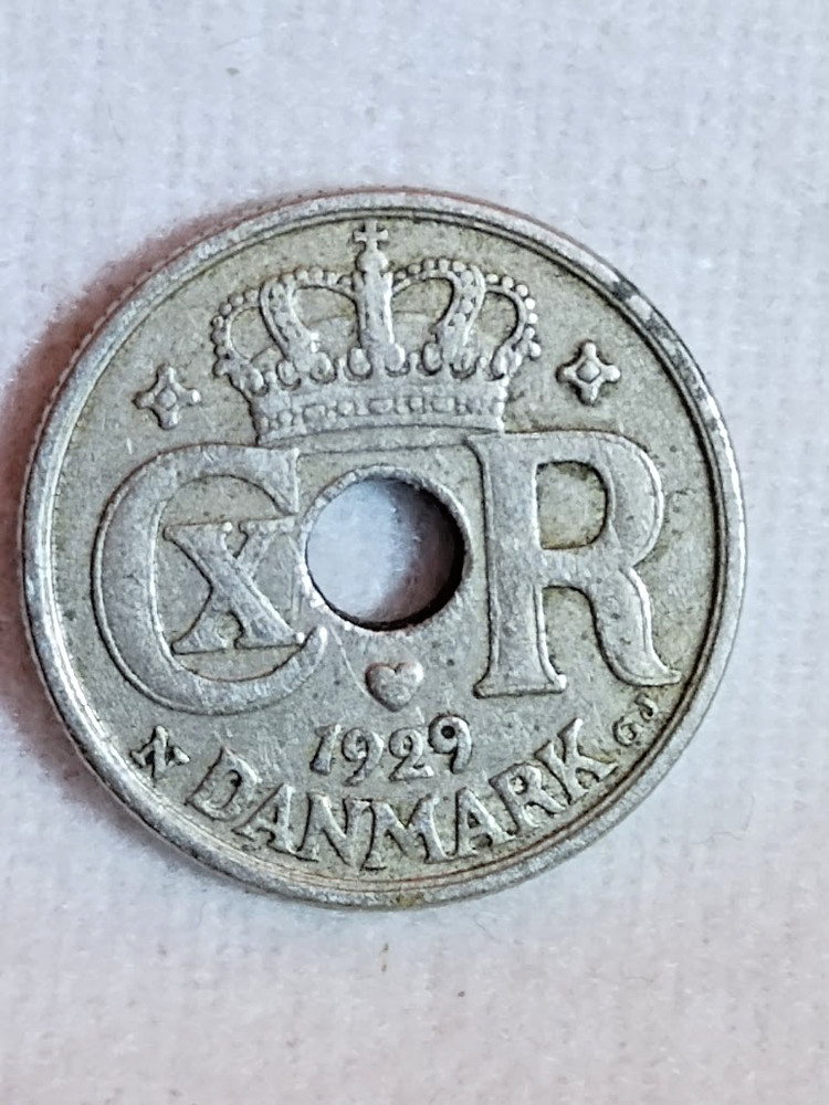 Denmark 10 Ore 1929