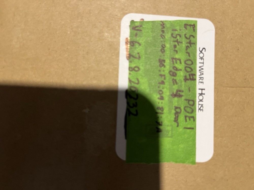 Software House ESTAR004-POE1 iStar Edge Four Door Controller