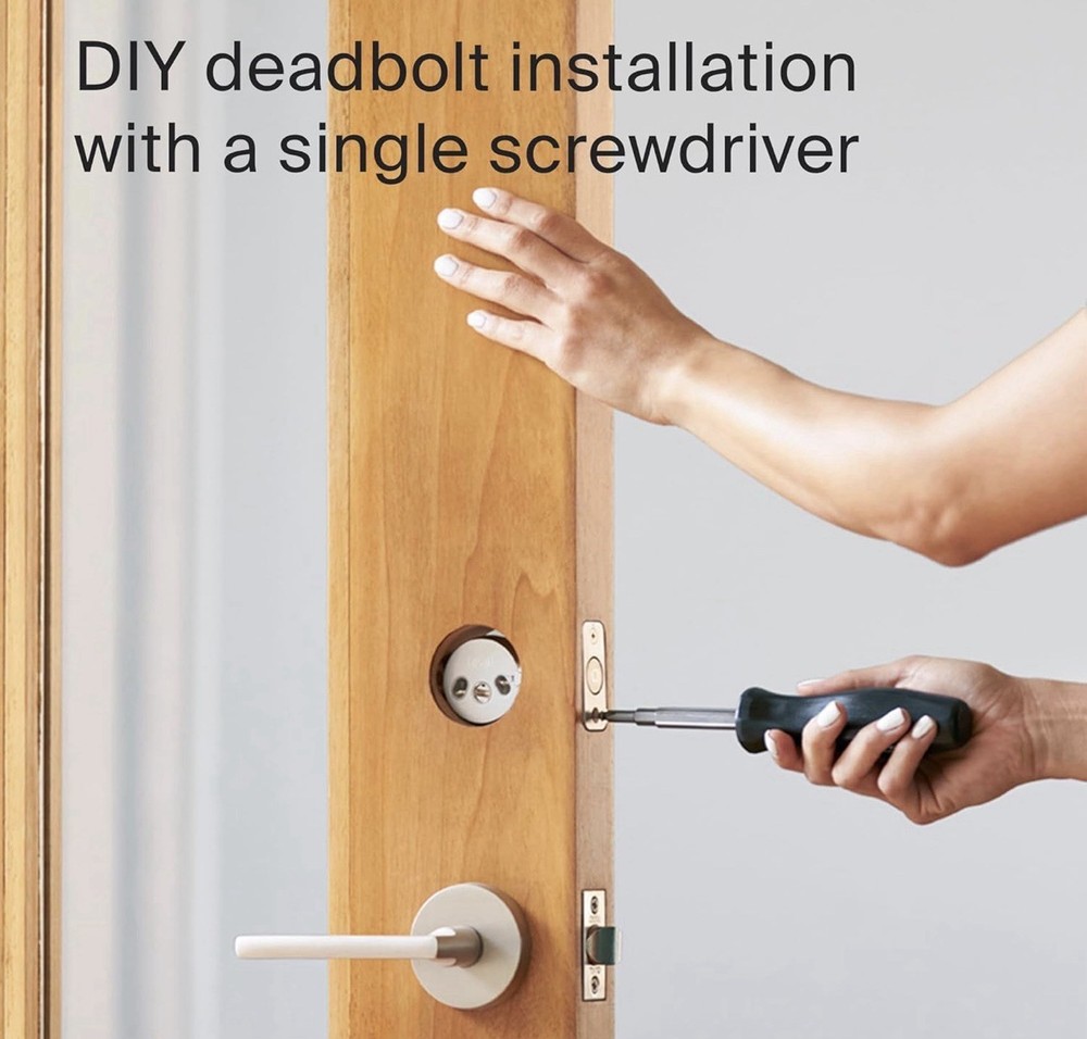 Level Bolt C-D11U A3 Keyless Entry Bluetooth Smart Lock Deadbolt