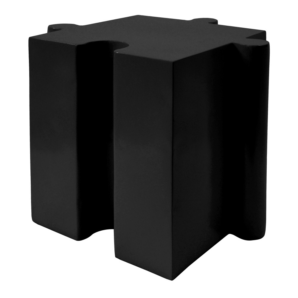 Interlocking Modular Puzzle Shape Table Set 3-Piece Side Tables