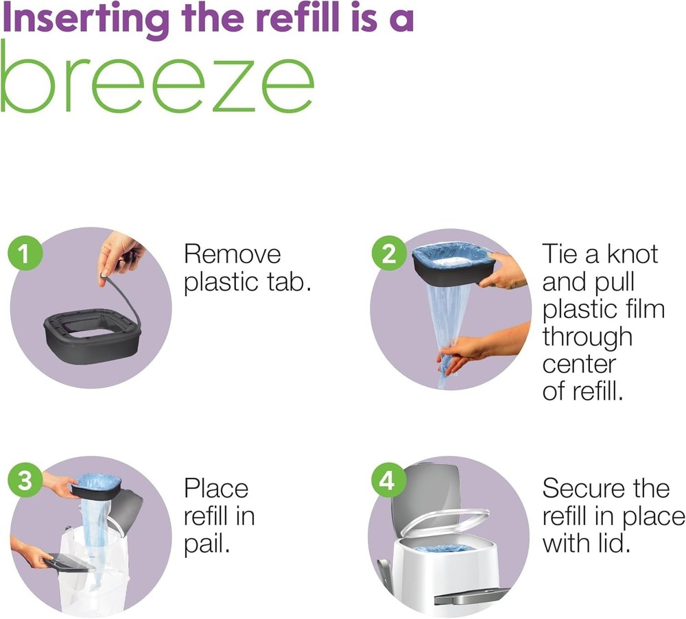 Multi-layer Odor-locking Refill Bags