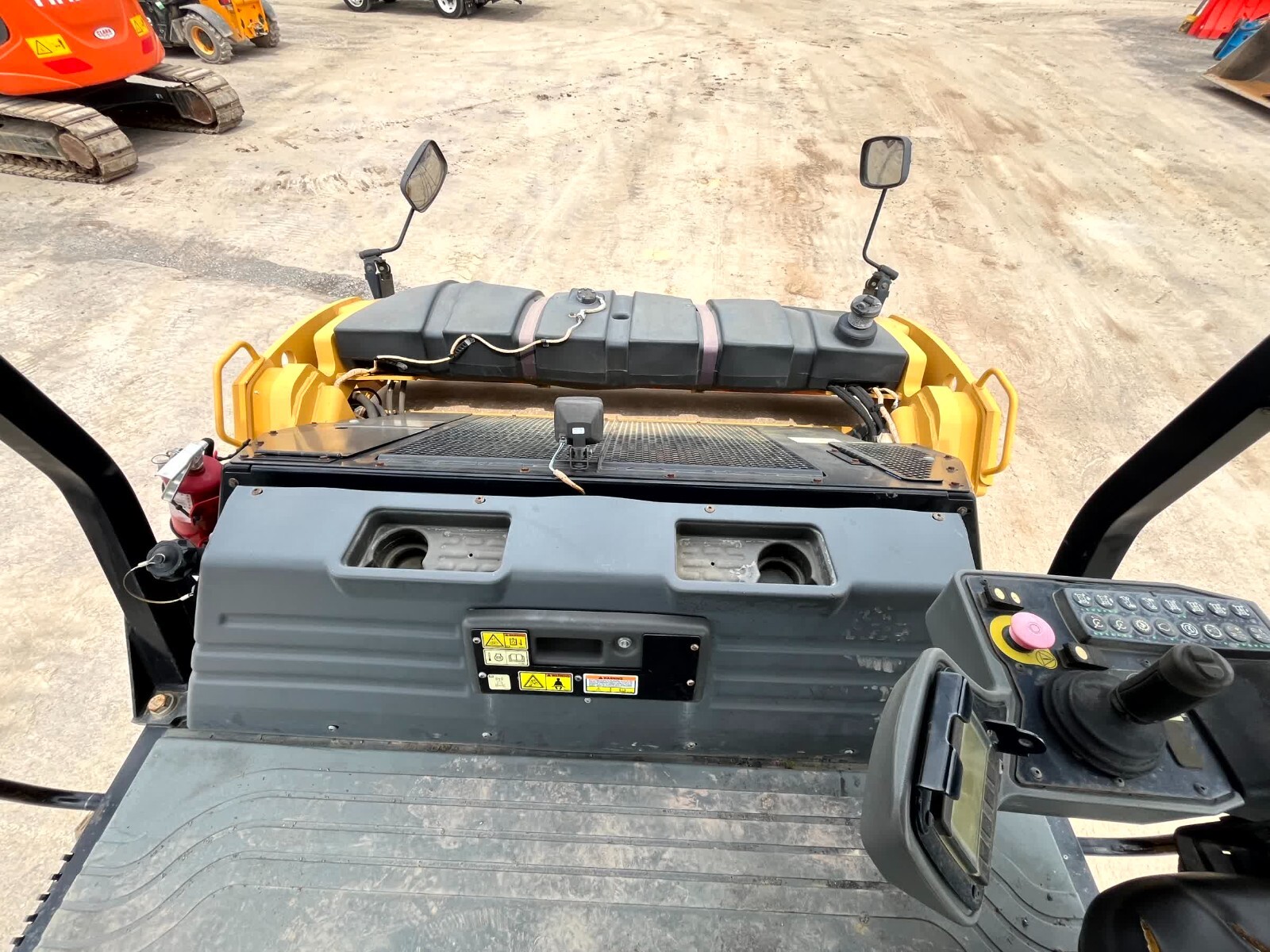 2017 Caterpillar CAT CB66B 84" Smooth Double Drum Vibratory Ride On Roller