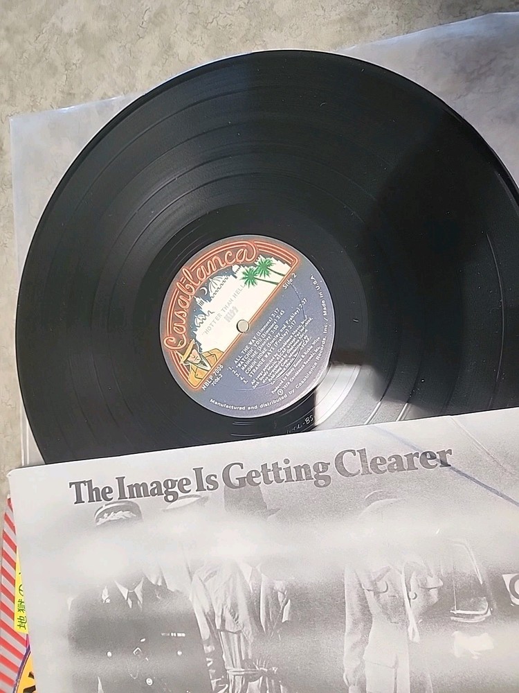 PETER CRISS Signed Hotter Than Hell KISS Casablanca Records Vinyl