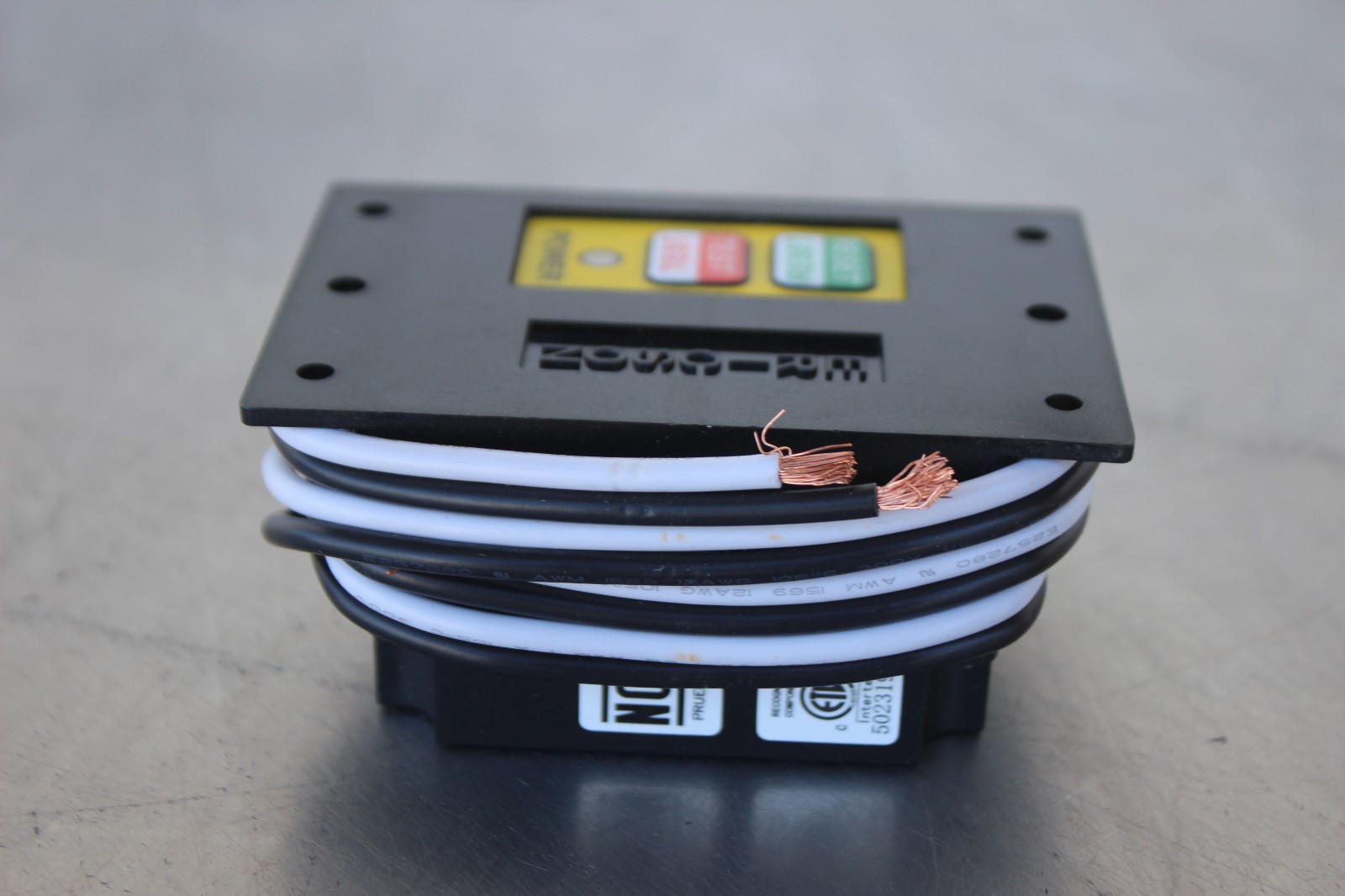 Ericson 1075-AR Ground Guardian 20 Amp 20A Auto Panel Mount GFCI Module