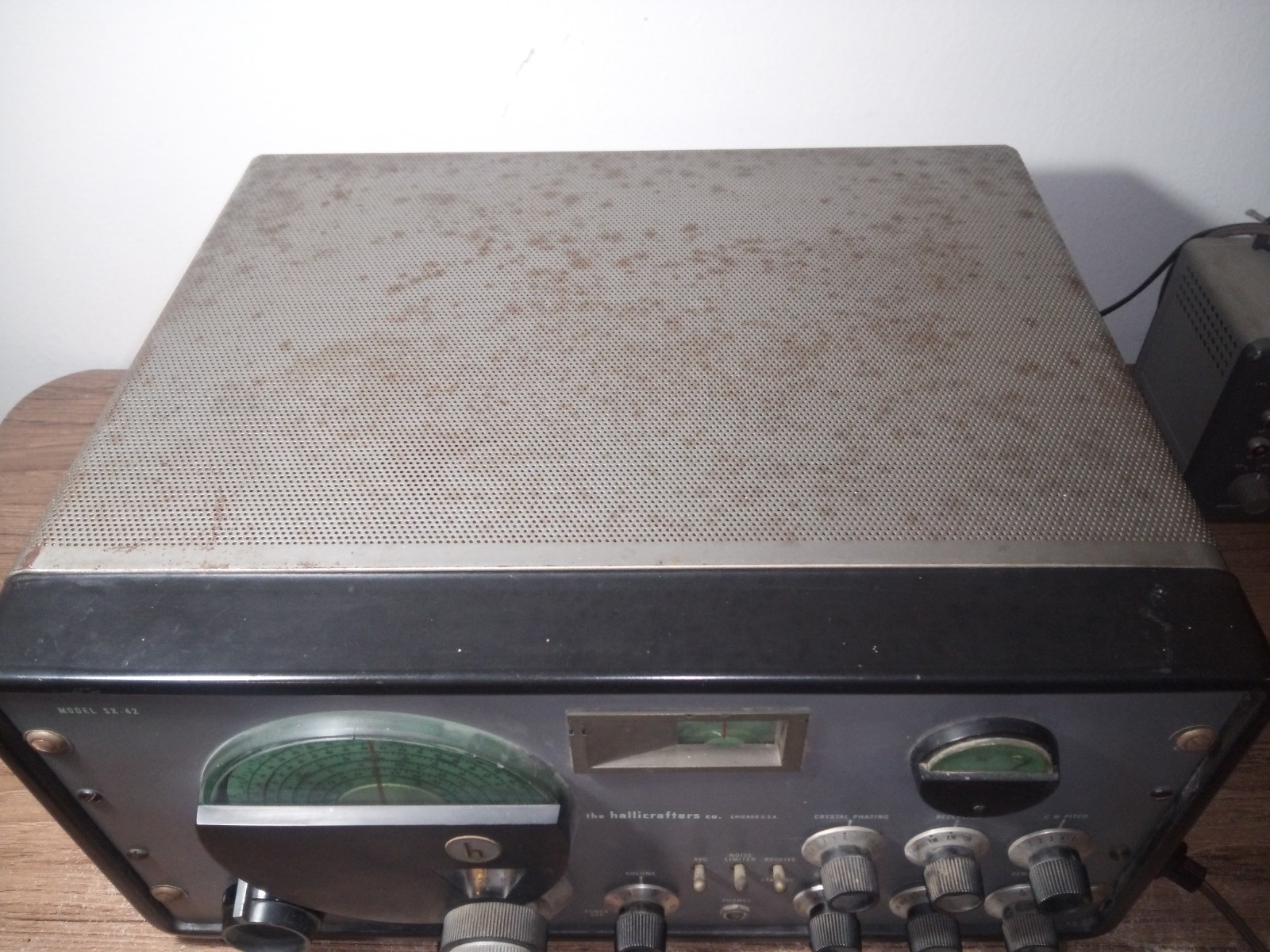 Hallicrafters SX-42 Receiver For Restoration Check Out All 22 Pics