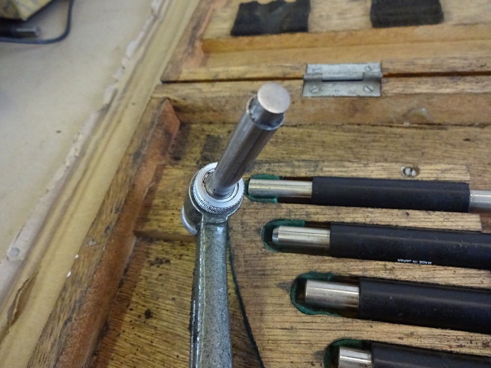 8" - 12" Mitutoyo micrometer