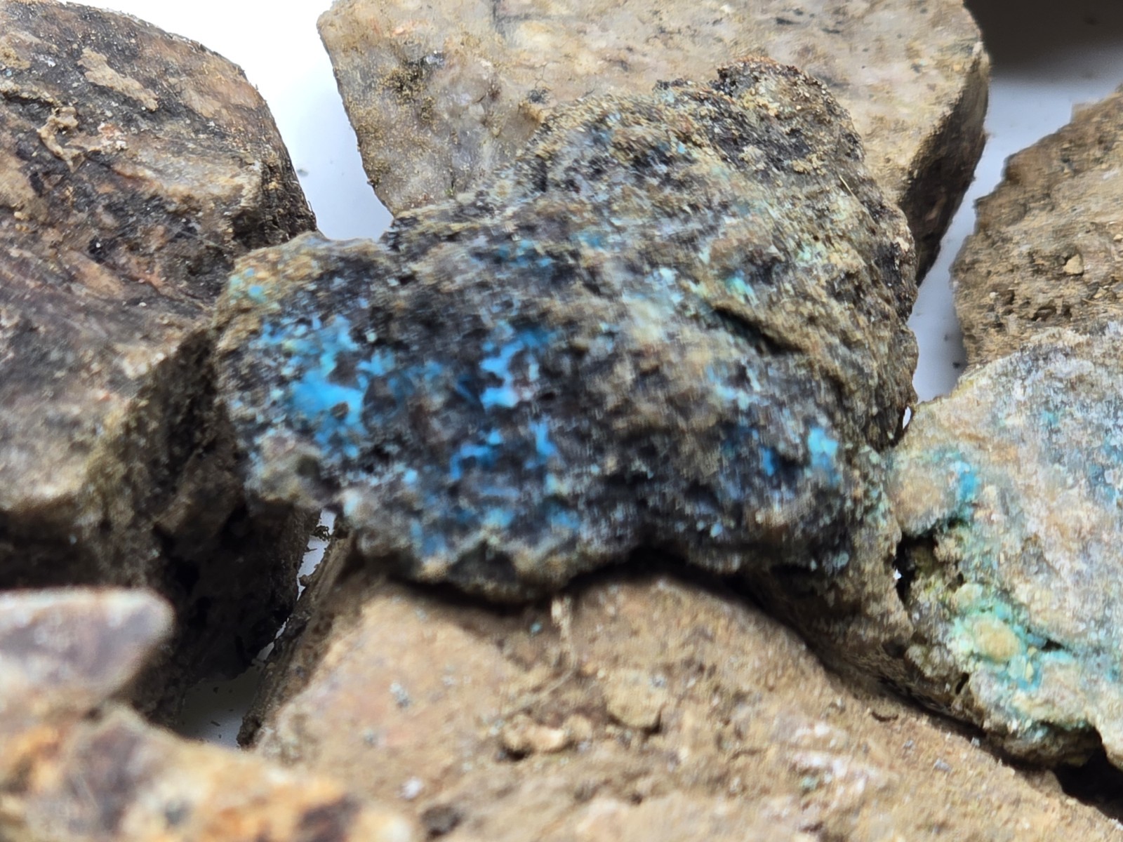 10+ lb Hard Rock Gold, Silver, Copper, Platinum, Ore from Nevada Mine Blind Grab