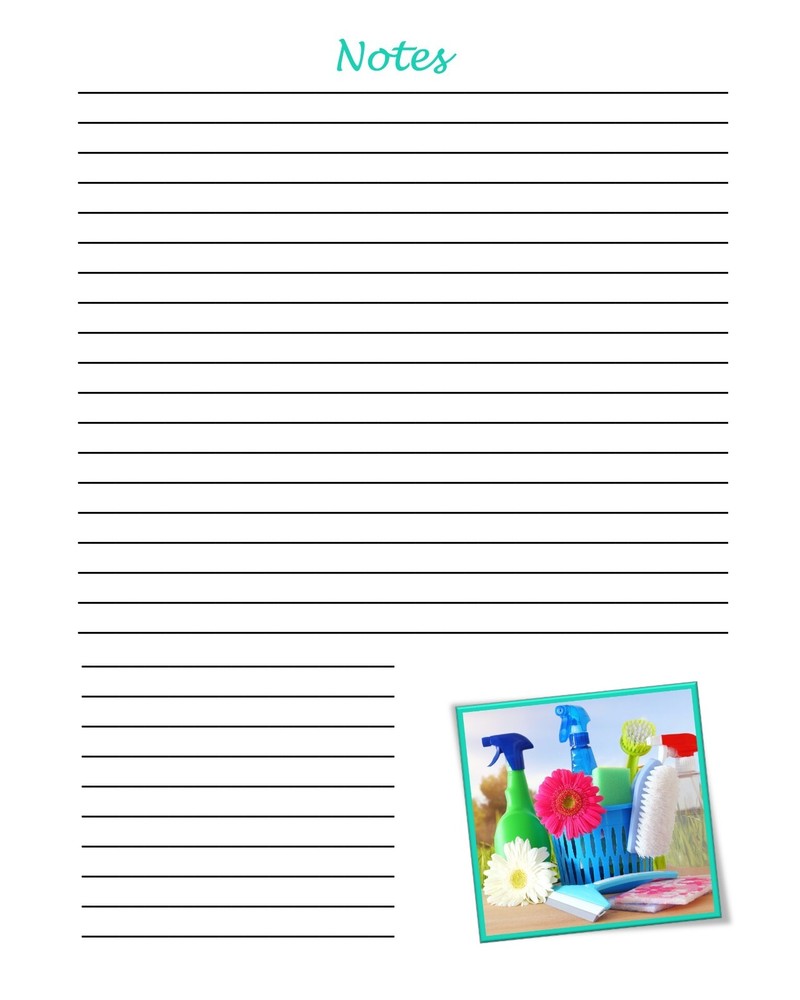 Spring Cleaning Planner