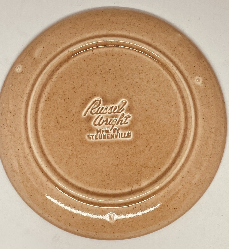 RUSSEL WRIGHT BREAD SIDE PLATE PINK SALMON ROUND 6 INCH