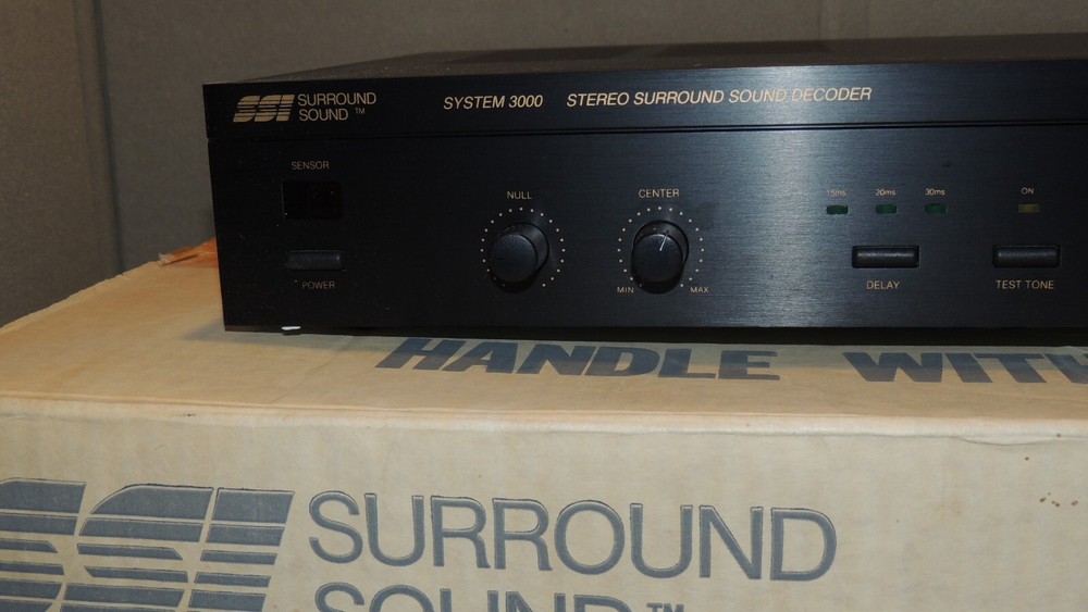 SSI Surround Sound System 3000 Stereo Surround Sound Decoder