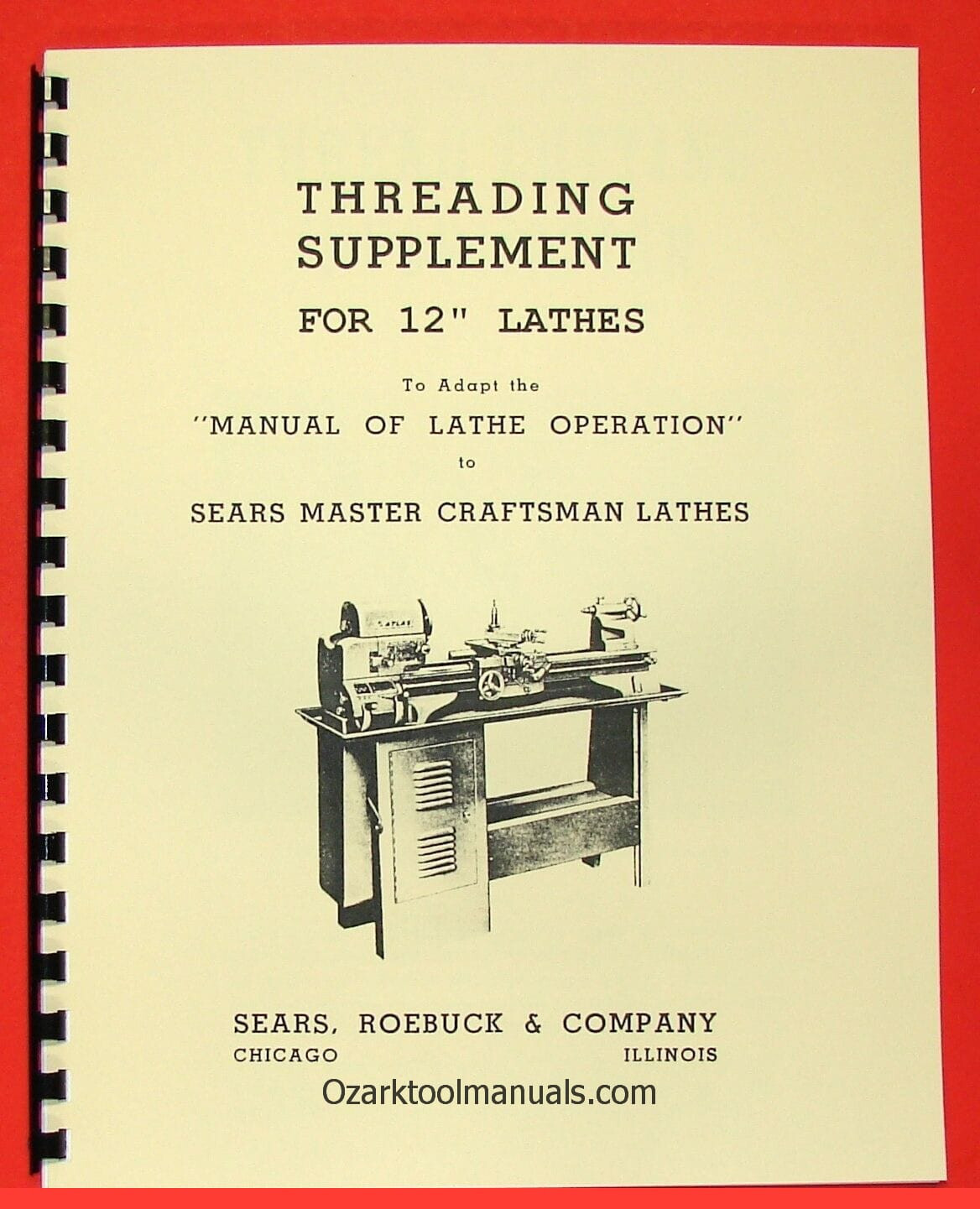 ATLAS/CRAFTSMAN 12" New Metal Lathe Threading Operation Manual 0053