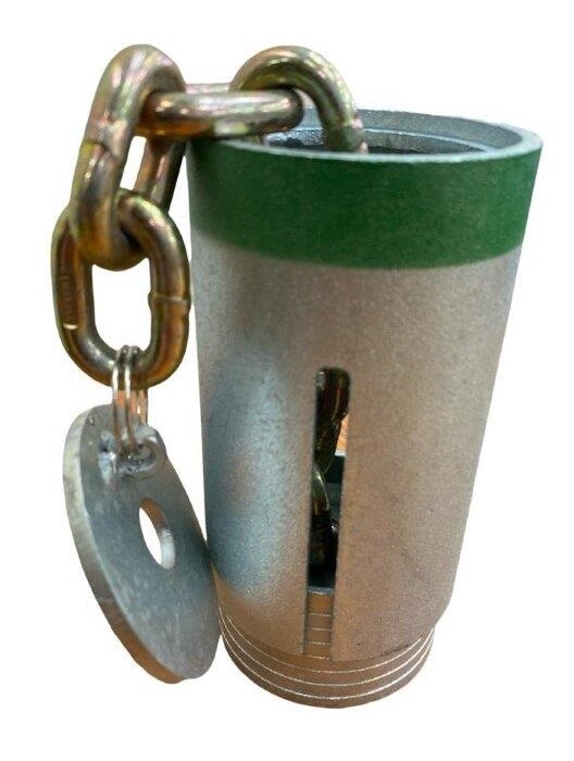 Floor Anchor Pot & Removable Chain for Frame Machines / Pulling Posts
