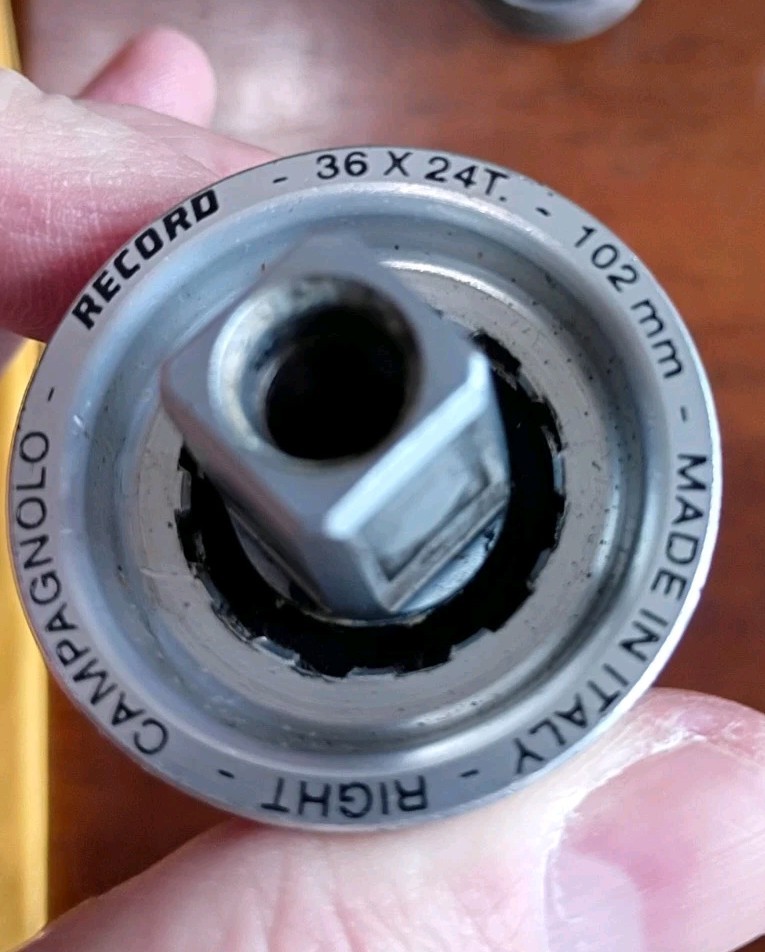 Used Campagnolo Record Bottom Bracket Lot