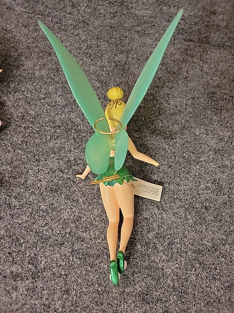 Vintage Tinker Bell Christmas Topper Read Missing Hand