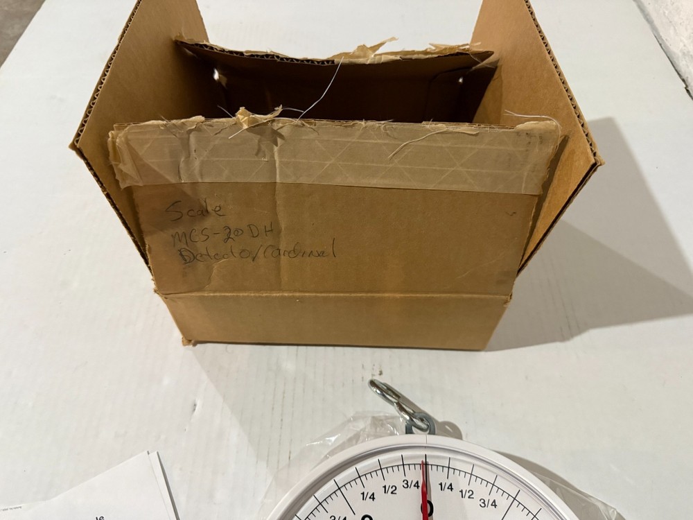 Cardinal Detecto MCS-20DH Dial Scale MCS