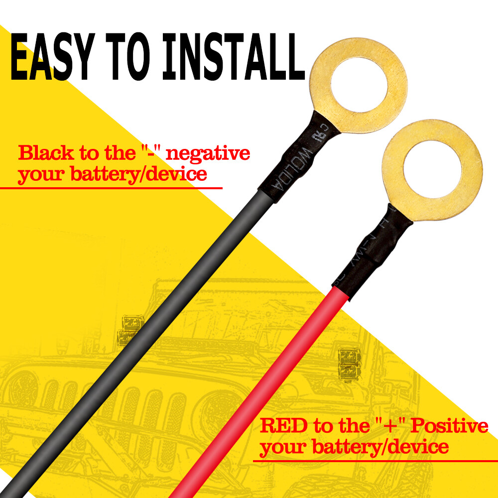 FOR Polaris Ranger XP 1000/1000 Crew 12" LED Light Bar Combo+ Rock Switch Wiring