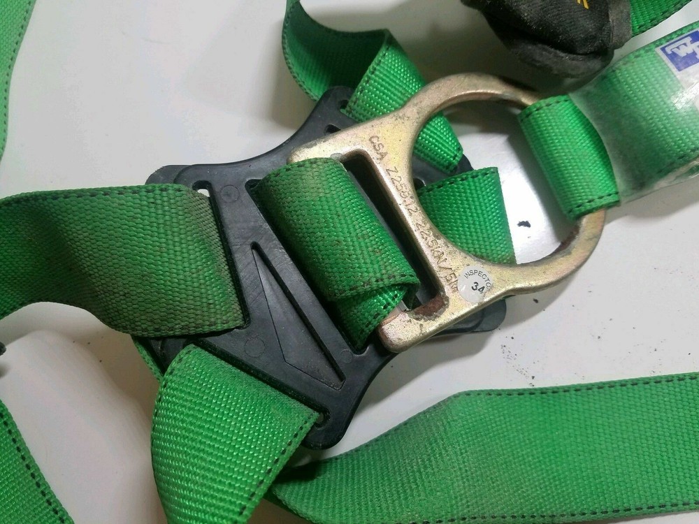 Web Devices Full Body Safety Harness, 310lb Max, Poly, 2015 3-4ft