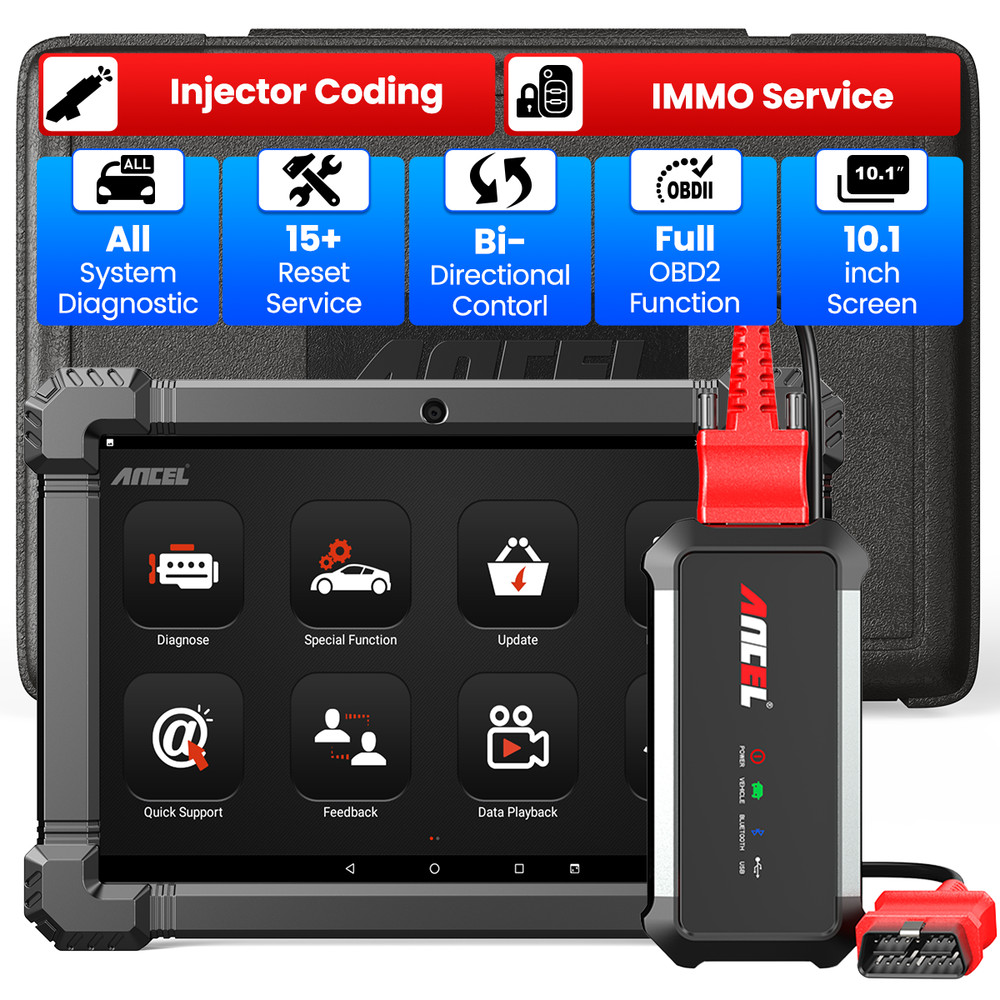 ANCEL X7 Bidirectional All System OBD2 Scanner Car Diagnostic Tool Code Reader