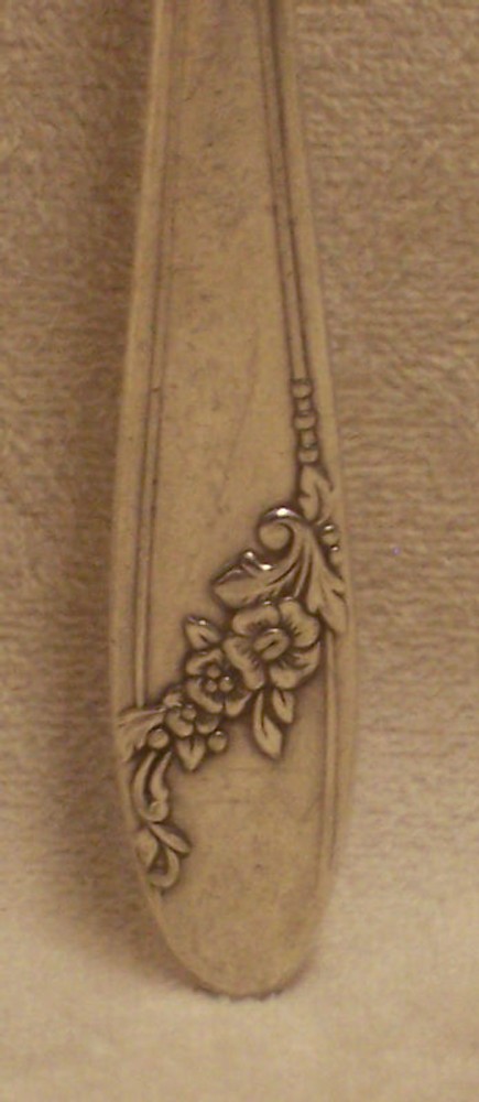 4 Oneida Community Queen BessTeaspoons Spoon Silverware Flatware